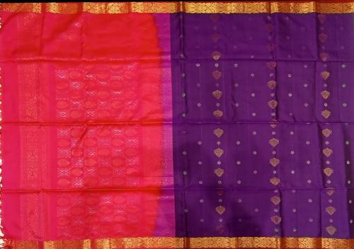 SOFT SILK SAREE WITH BLOUSE